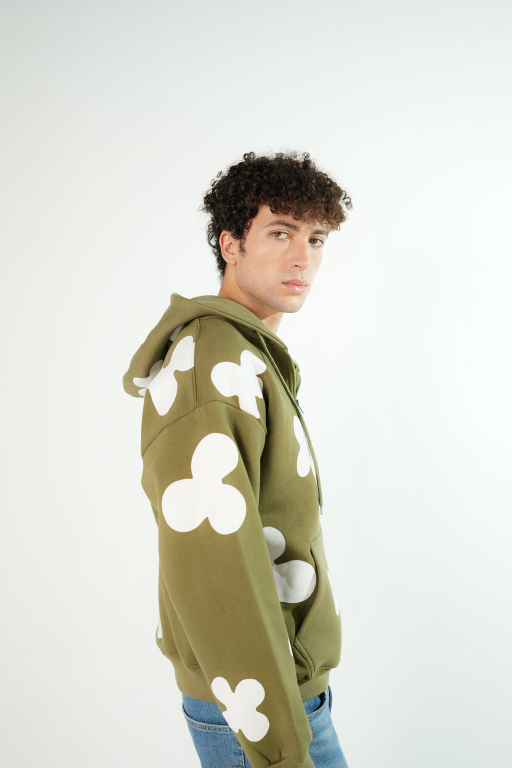 Versi Amorphous Zip Up Hoodie