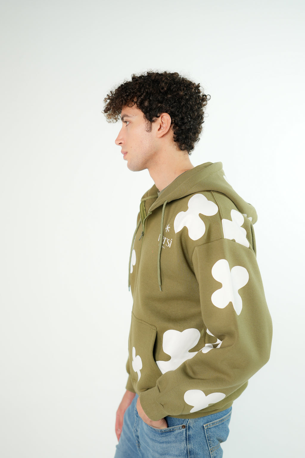 Versi Amorphous Zip Up Hoodie